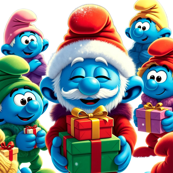 XMAS SMURFER